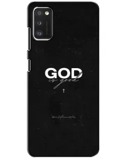 Чехол для Xiaomi POCO M3 с картинкой «GOD — Бог над всем»