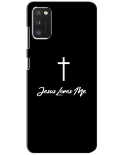 Чехол для Xiaomi POCO M3 с картинкой «Иисус любит тебя»