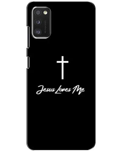 Чехол для Xiaomi POCO M3 с картинкой «Иисус любит тебя»