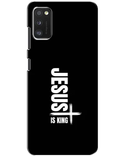 Чехол для Xiaomi POCO M3 с картинкой «Вертикаль веры Jesus»