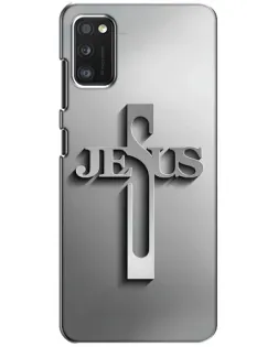 Чохол для Xiaomi POCO M3 з картинкою «Металевий хрест Jesus» Чохол для Xiaomi POCO M3 з картинкою «Металевий хрест Jesus»