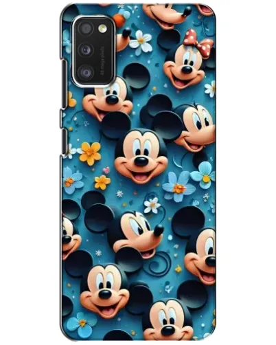 Чохол для Xiaomi POCO M3 з картинкою «Паттерн Міккі та Мінні»