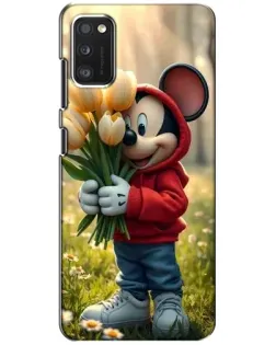 Чохол для Xiaomi POCO M3 з картинкою «Міккі з тюльпанами» Чохол для Xiaomi POCO M3 з картинкою «Міккі з тюльпанами»