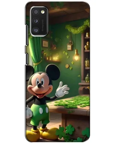 Чохол для Xiaomi POCO M3 з картинкою «Міккі в майстерні»