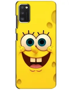 Чохол для Xiaomi POCO M3 з картинкою «Губка Боб посмішка»