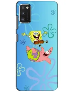 Чохол для Xiaomi POCO M3 з картинкою «Спанч Боб та Патрік»