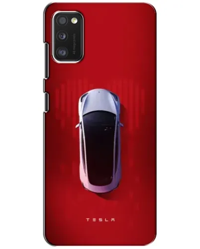 Чехол для Xiaomi POCO M3 с картинкой «Tesla Top View»