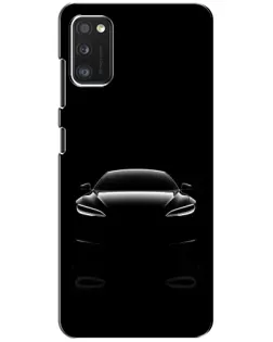 Чехол для Xiaomi POCO M3 с картинкой «Силуэт Tesla Night»