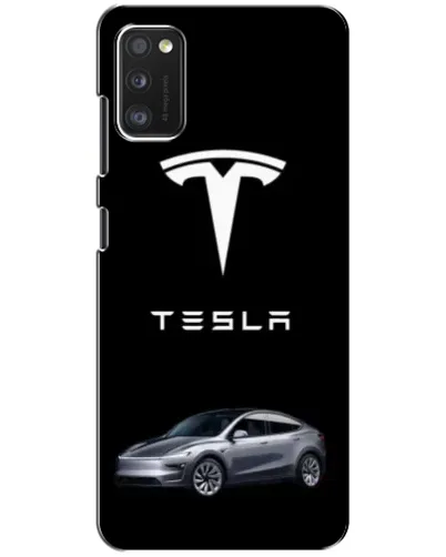 Чехол для Xiaomi POCO M3 с картинкой «Tesla Model Y»