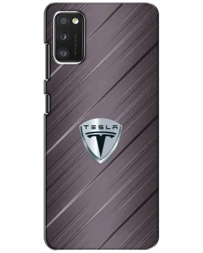 Чехол для Xiaomi POCO M3 с картинкой «Металлическая текстура Tesla»