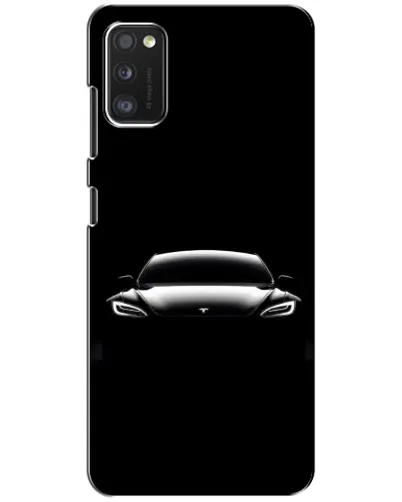 Чехол для Xiaomi POCO M3 с картинкой «Фары Tesla Night»