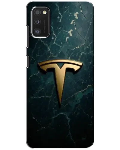 Чехол для Xiaomi POCO M3 с картинкой «Мраморная Tesla Gold»