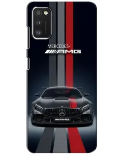 Чехол для Xiaomi POCO M3 с картинкой «Mercedes — белый карбон» Чехол для Xiaomi POCO M3 с картинкой «Mercedes — белый карбон»