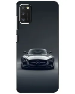Чохол для Xiaomi POCO M3 з картинкою «Mercedes на чорному»