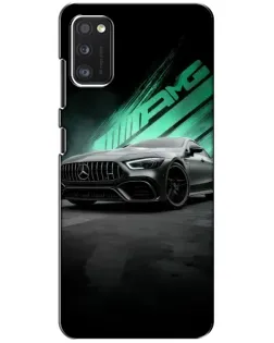Чохол для Xiaomi POCO M3 з картинкою «Темний Mercedes AMG»