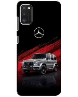 Чохол для Xiaomi POCO M3 з картинкою «Mercedes G-Class червоний»