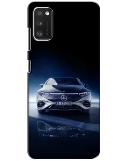 Чохол для Xiaomi POCO M3 з картинкою «Нічний Mercedes EQ»