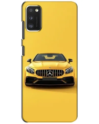 Чохол для Xiaomi POCO M3 з картинкою «Жовтий Mercedes GT»