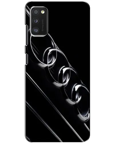 Чохол для Xiaomi POCO M3 з картинкою «Audi — абстрактні кільця»