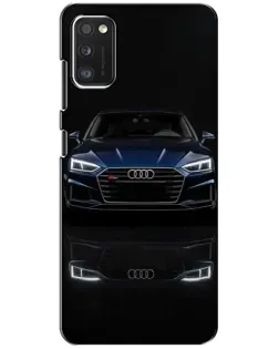 Чохол для Xiaomi POCO M3 з картинкою «Audi — нічне відображення»