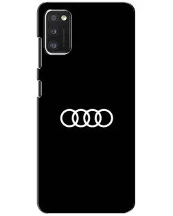 Чохол для Xiaomi POCO M3 з картинкою «Audi White Logo»