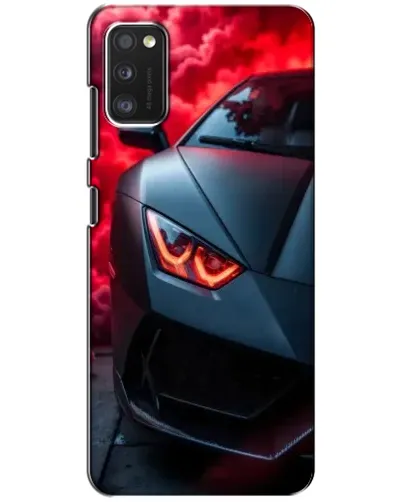 Чохол для Xiaomi POCO M3 з картинкою «Lamborghini червоне сяйво»