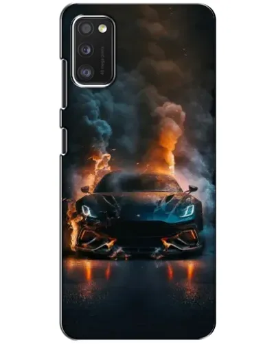Чохол для Xiaomi POCO M3 з картинкою «Lamborghini димна естетика»