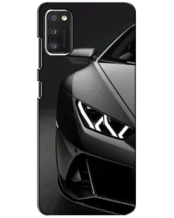 Чохол для Xiaomi POCO M3 з картинкою «Lamborghini фари деталізація»