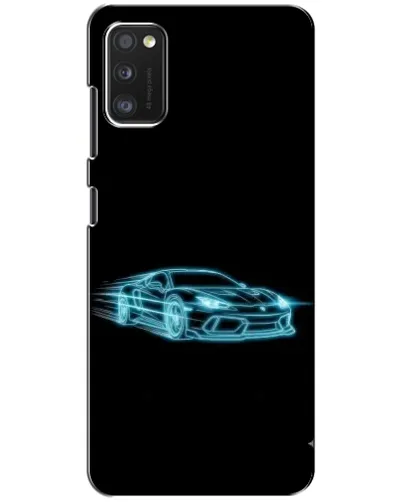 Чохол для Xiaomi POCO M3 з картинкою «Неоновий контур Lamborghini»