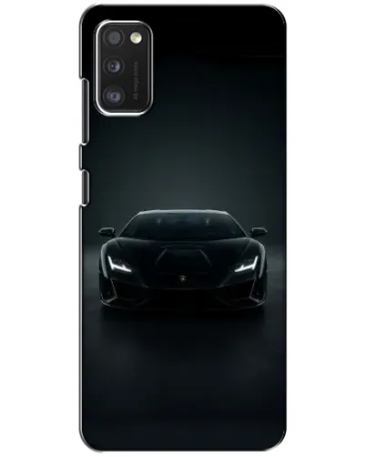 Чохол для Xiaomi POCO M3 з картинкою «Чорний Lamborghini Aventador»