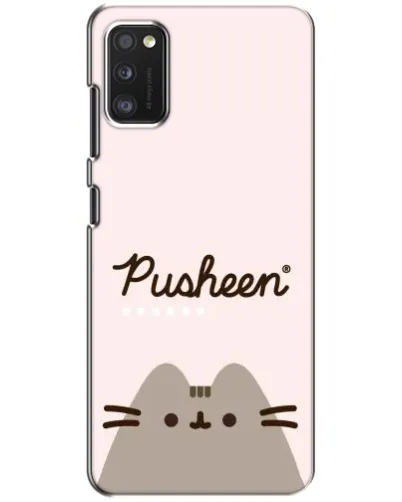 Чохол для Xiaomi POCO M3 з картинкою «Pusheen логотип»