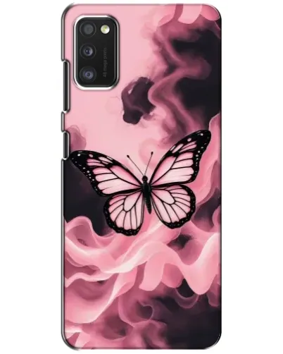 Чехол для Xiaomi POCO M3 с картинкой «Бабочка в дыму»