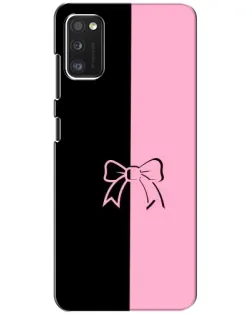 Чехол для Xiaomi POCO M3 с картинкой «Половинки банта»