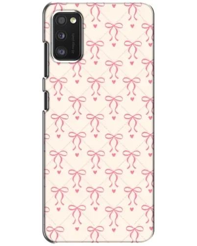 Чехол для Xiaomi POCO M3 с картинкой «Розовые бантики Coquette»