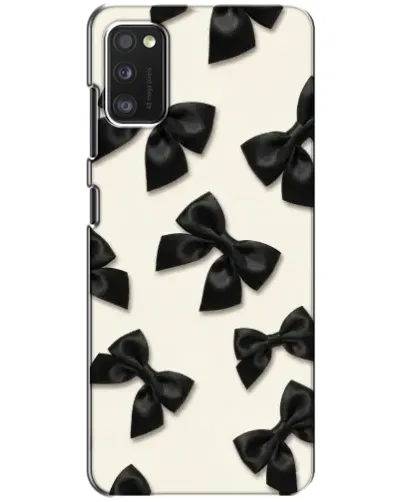 Чехол для Xiaomi POCO M3 с картинкой «Черные бантики»