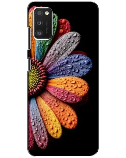 Чехол для Xiaomi POCO M3 с картинкой «Радужный цветок»