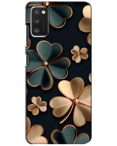 Чехол для Xiaomi POCO M3 с картинкой «Клевер в золоте»