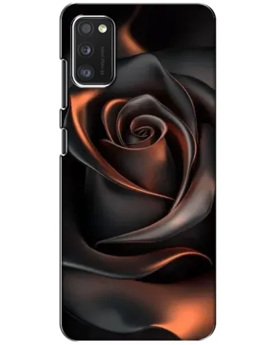 Чехол для Xiaomi POCO M3 с картинкой «Шелковая черная роза»