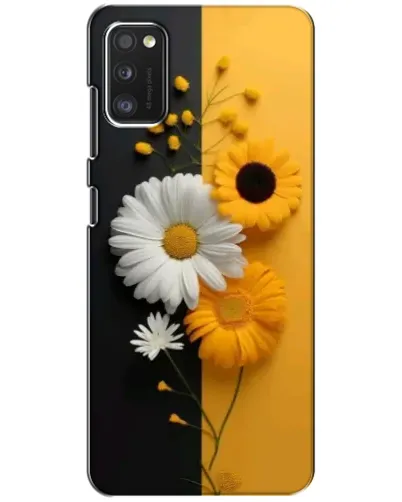 Чехол для Xiaomi POCO M3 с картинкой «Подсолнух и ромашка»
