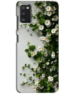 Чехол для Xiaomi POCO M3 с картинкой «Ветка мелких белых цветов» Чехол для Xiaomi POCO M3 с картинкой «Ветка мелких белых цветов»