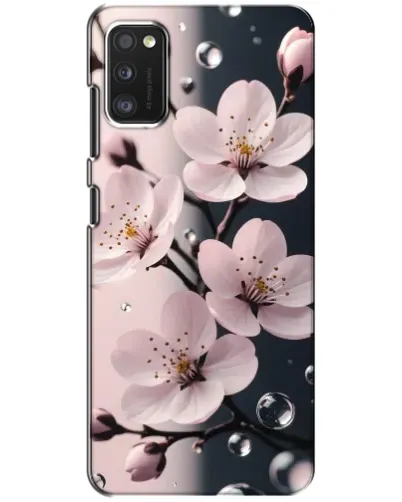 Чехол для Xiaomi POCO M3 с картинкой «Нежная сакура и капли» Чехол для Xiaomi POCO M3 с картинкой «Нежная сакура и капли»