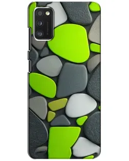 Чехол для Xiaomi POCO M3 с картинкой «Яркая неоновая галька»