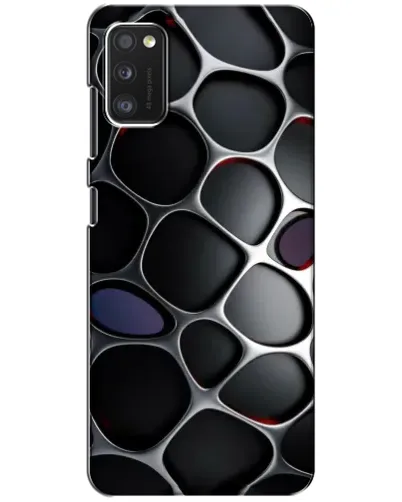 Чехол для Xiaomi POCO M3 с картинкой «Объемная темная решетка»
