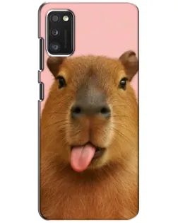 Чохол для Xiaomi POCO M3 з картинкою «Капібара з язиком»