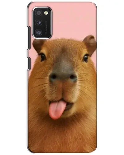 Чохол для Xiaomi POCO M3 з картинкою «Капібара з язиком»