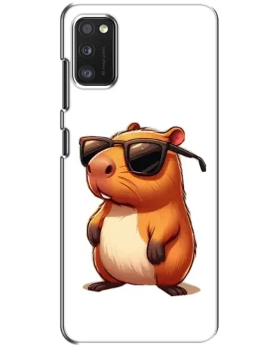 Чохол для Xiaomi POCO M3 з картинкою «Капібара в окулярах»