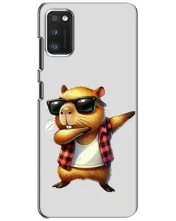 Чохол для Xiaomi POCO M3 з картинкою «Капібара репер даб»