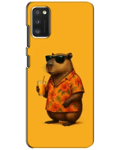 Чохол для Xiaomi POCO M3 з картинкою «Капібара на відпочинку»