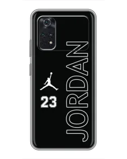 Чехол для Xiaomi POCO M4 Pro 4G с картинкой «Jordan Vertical»
