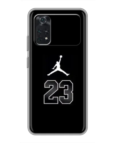 Чехол для Xiaomi POCO M4 Pro 4G с картинкой «Jordan Flight 23»